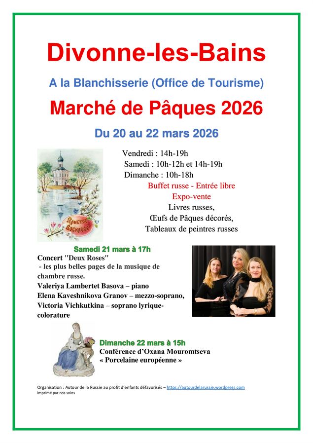 Marché de Pâques_Divonne-les-Bains - Photo de K.Ruchti