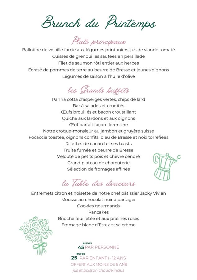 Brunch du printemps_Condeissiat - Golf de la Bresse