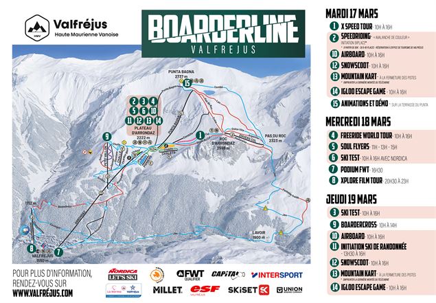 Plan et programme de Boarderline - Pixabay