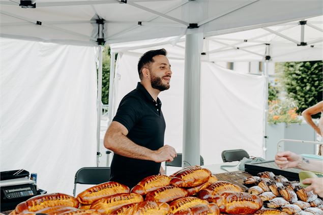 Photo stand brioches - Ville de Cluses