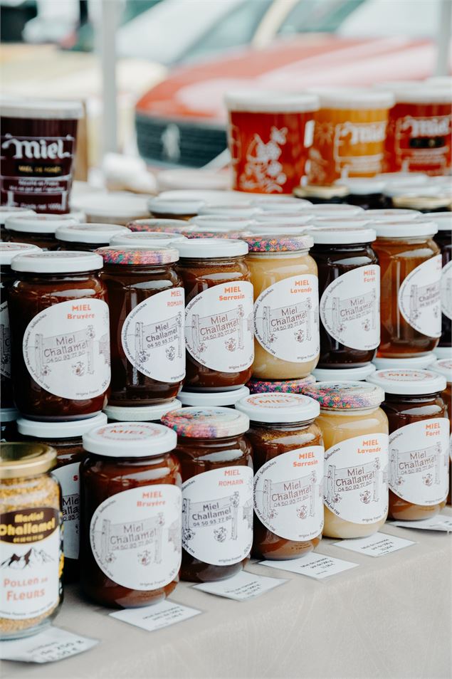 Photo vente miel - Ville de Cluses