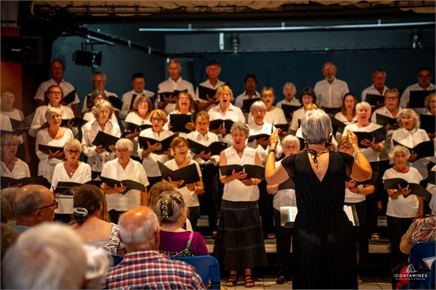 Représentation de fin de stage de chant_Les Contamines-Montjoie