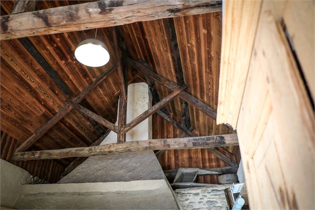 Intérieur du Vieux four de Saint Sorlin d'Arves - © OT Saint Sorlin dArves - V Bellot-Mauroz