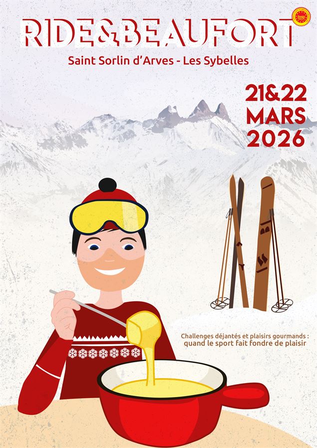 Affiche Ride & Beaufort à Saint Sorlin d'Arves - OT Saint Sorlin d'Arves