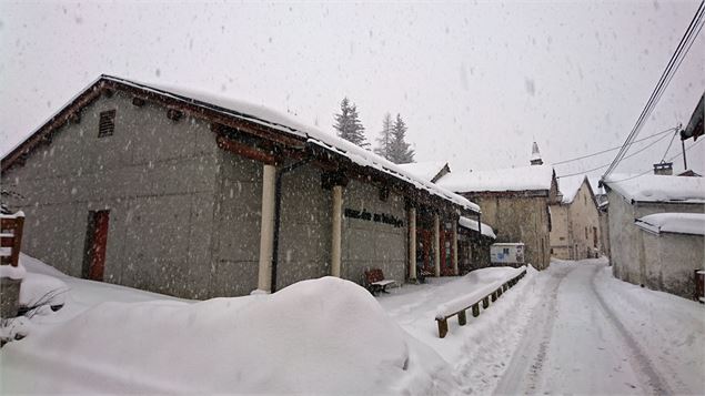 Le musée sous la neige - JF. Durand