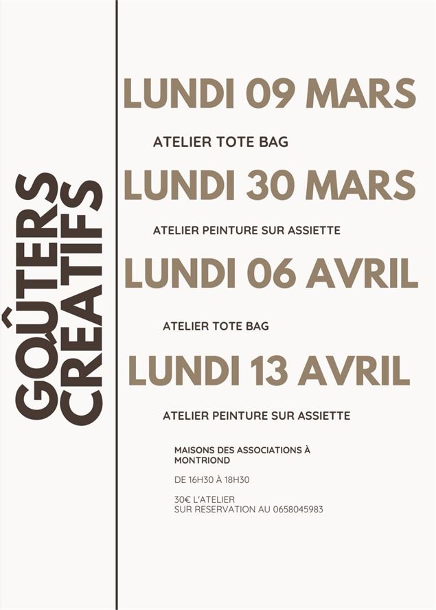 Atelier peinture sur assiette - Montriond s'active