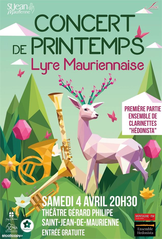 Concert de Printemps de la Lyre Mauriennaise - la Lyre Mauriennaise