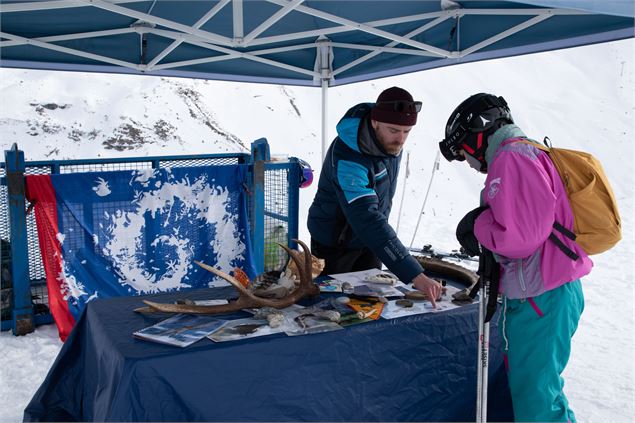 Animation nature - Sommet du télésiège de l'Aiguille du fruit_Courchevel