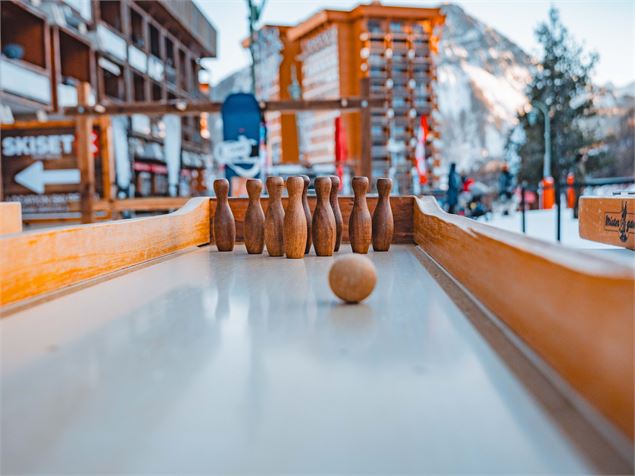 Jeux en bois Le Corbier - Office de Tourisme Le Corbier