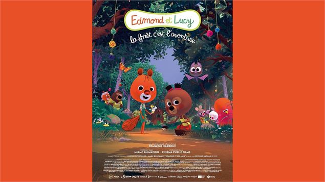 Cinéma enfants « Edmond et Lucy – La foret c’est l’aventure »_Les Houches