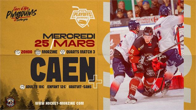 Match de championnat Hockey sur glace_Morzine