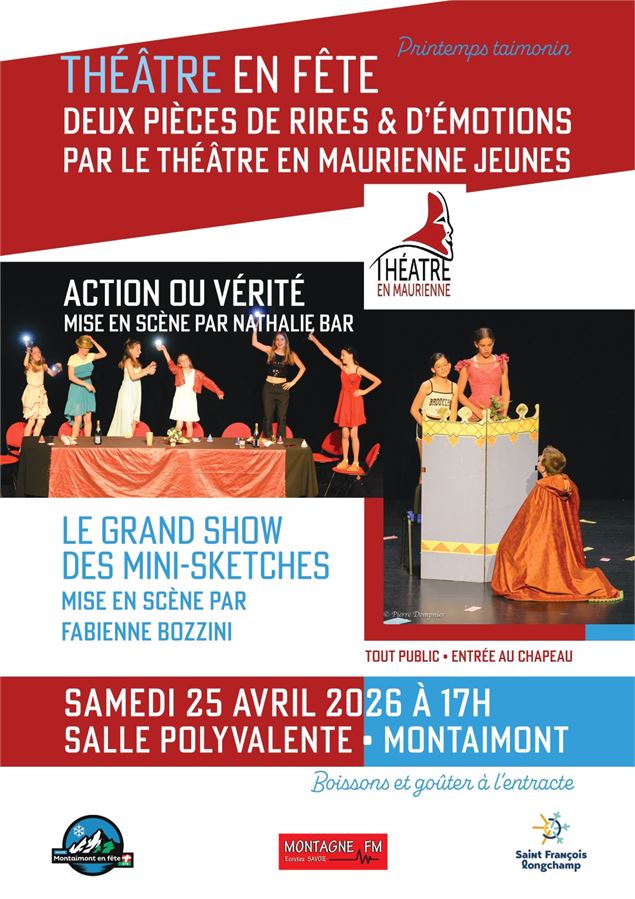 Printemps Taimonin : Soirée théâtre_Saint François Longchamp - Freepik