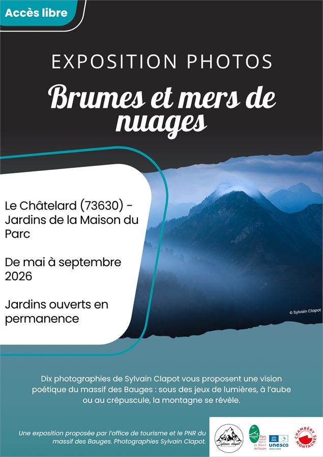 Exposition photos : Brumes et mers de nuages_Le Châtelard - Lina Martin