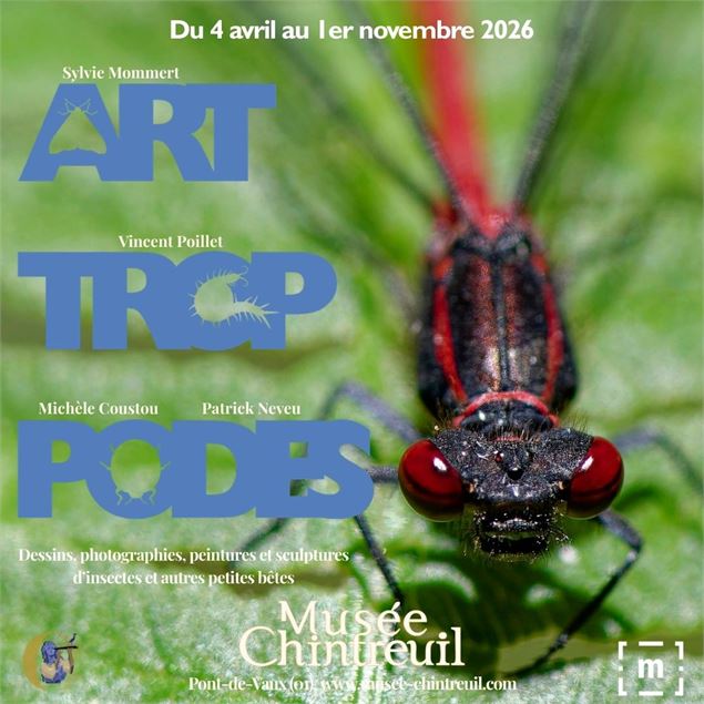 Exposition Art Trop Podes_Pont-de-Vaux - Musée Chintreuil