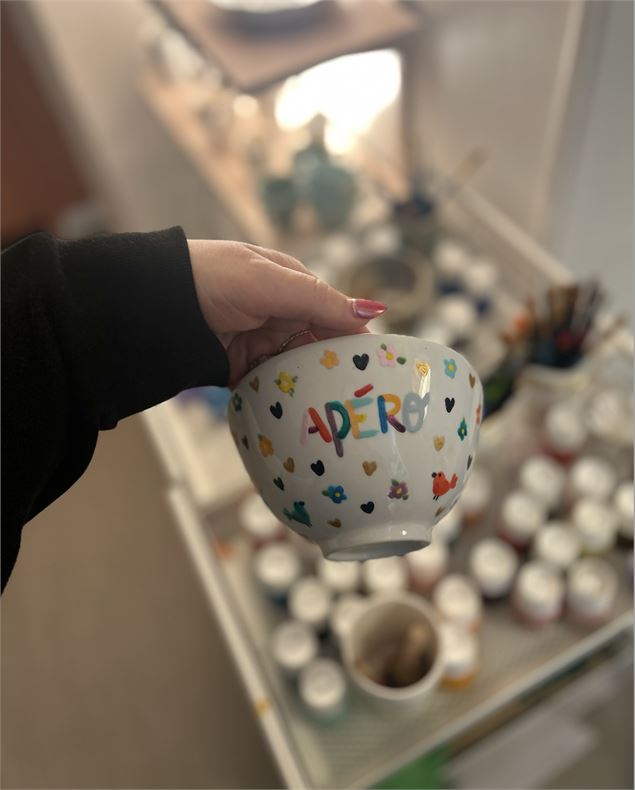 Peinture sur porcelaine - WAD Chambéry