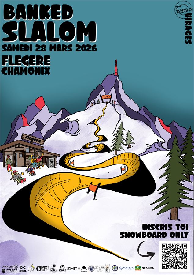 Banked Slalom Flégère_Chamonix-Mont-Blanc