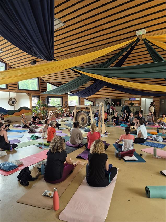 HYGGE : Bain de gong avec La voie du Phoenix_La Toussuire