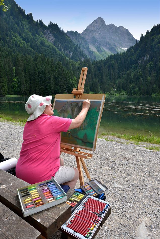 Concours de peinture à Abondance - Abondance Evenements