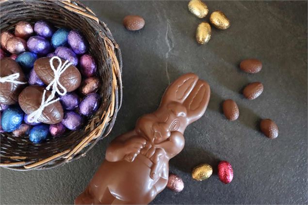 Chasse aux œufs - OT Manigod / M.Sauvage