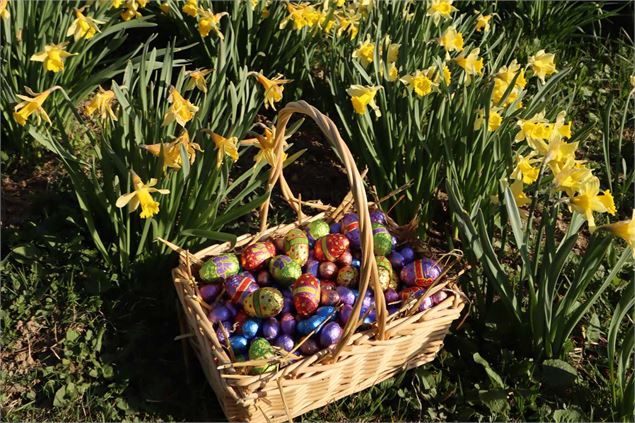 Chasse aux œufs - OT Manigod / M.Sauvage