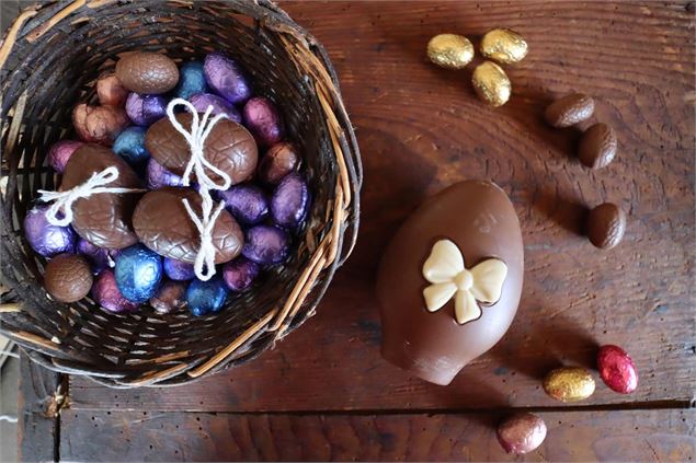 Chasse aux œufs - OT Manigod / M.Sauvage