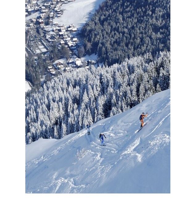Montée du crot Morzine