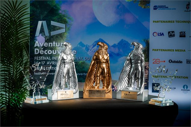 Trophés du 29ème Festival International du Film Aventure et Découverte - Val d'Isère Tourisme