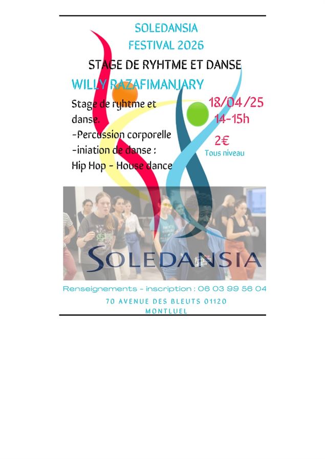 Stage de rythme et danse_Montluel - wavebreakmedia_micro / Freepik