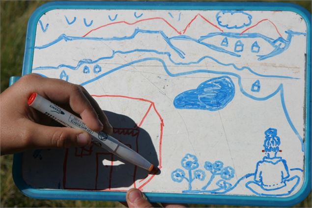 Atelier sur la formation du lac - Montagne Nature et Hommes
