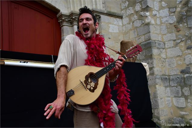 Musicien médiéval - C. Duchemin