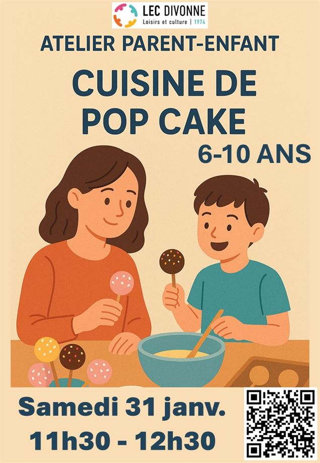 Pop cake 6-9 ans - LEC Divonne