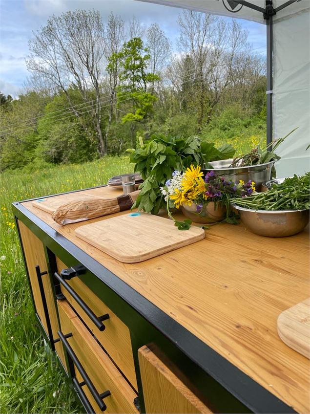 Herbes fraîchement coupée - Yoann Leblan