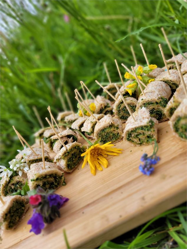 Rouleau de plantes aromatiques - Yoann Leblan