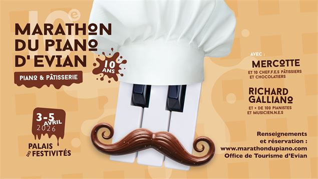 Marathon du piano_Évian-les-Bains - Terres Musicales