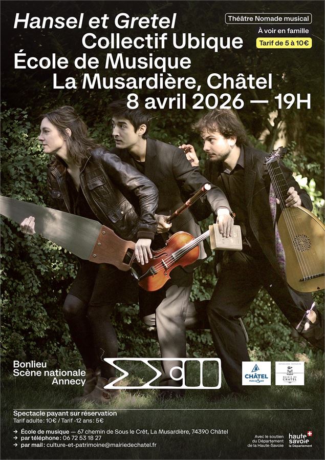 Spectacle Hansel et Gretel_Châtel - Mairie de Châtel