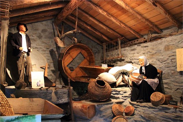 L'intérieur de l'écomusée - D.Benard