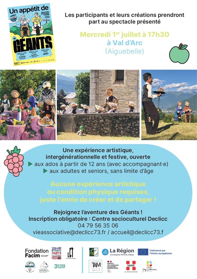 Participez à l'Aventure des Géants !_La Chambre - Fondatiopn FACIM et Compagnie des Grandes Personne