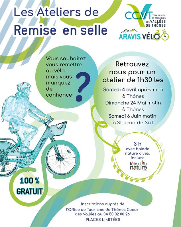 Ateliers de remise en selle_Saint-Jean-de-Sixt - OT Thônes au coeur des vallées