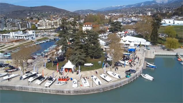 Vue par drone - Club des Plaisanciers