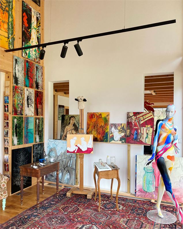 Les oeuvres - Isabelle Magnin Artiste peintre