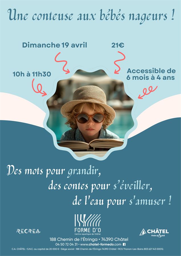 Une conteuse aux bébés nageurs ! - Forme d'O