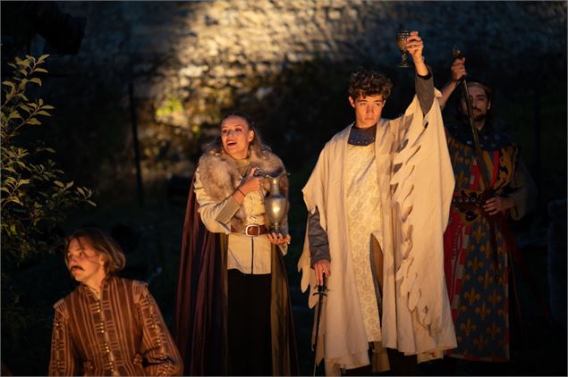 Galaad, La Dernière Prophétie de Merlin - son et lumière théâtral_Habère-Poche - La Compagnie du Gra