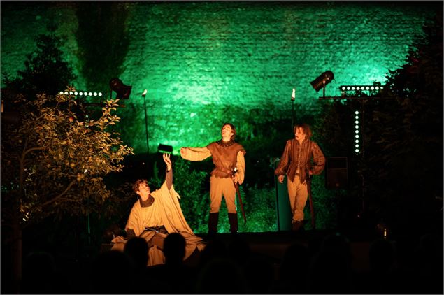 Galaad, La Dernière Prophétie de Merlin - son et lumière théâtral_Habère-Poche - La Compagnie du Gra