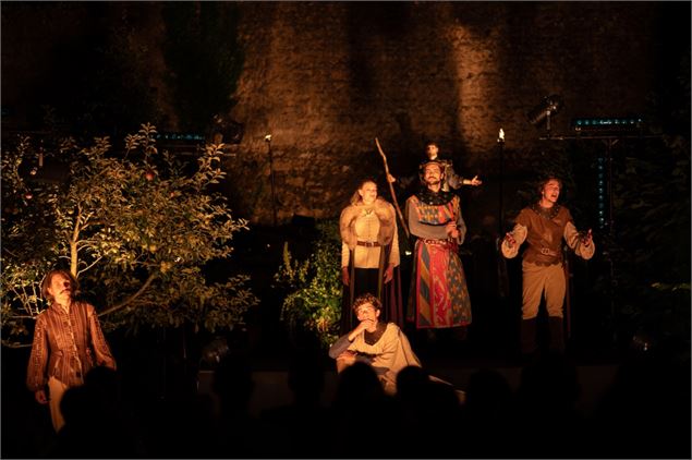 Galaad, La Dernière Prophétie de Merlin - son et lumière théâtral_Habère-Poche - La Compagnie du Gra