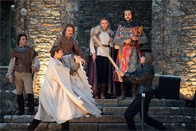 Galaad, La Dernière Prophétie de Merlin - son et lumière théâtral_Habère-Poche - La Compagnie du Gra