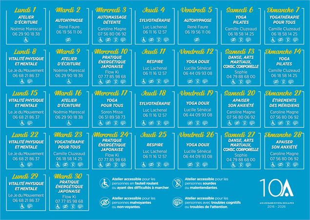 Les Instants Be Fit : Un mois pour moi (ateliers bien-être)