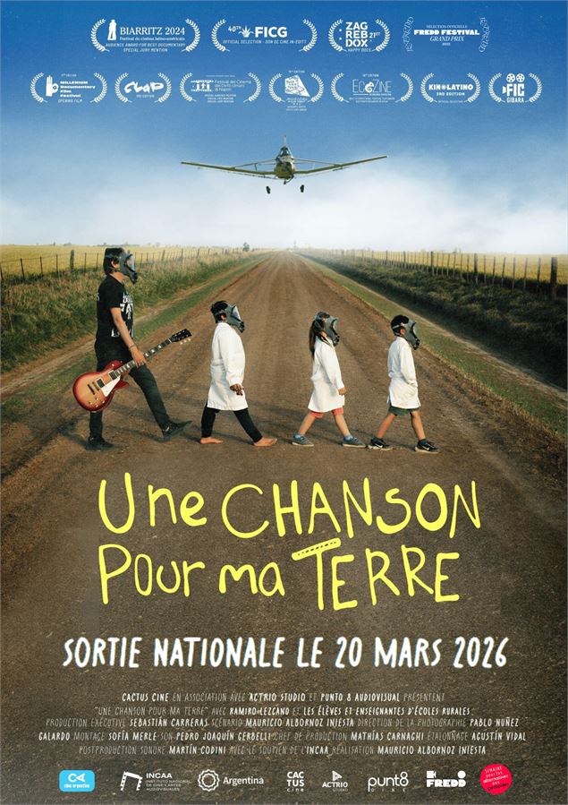 Affiche du film Une chanson pour ma terre - Kevin Moisseron