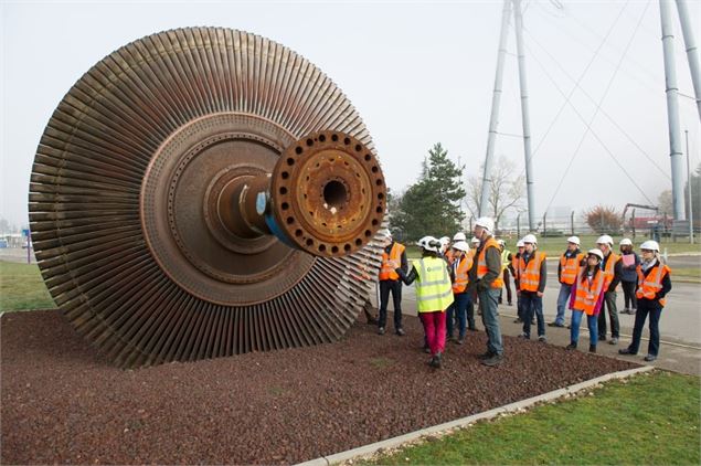 visite commentée de la centrale du Bugey - Groupe EDF