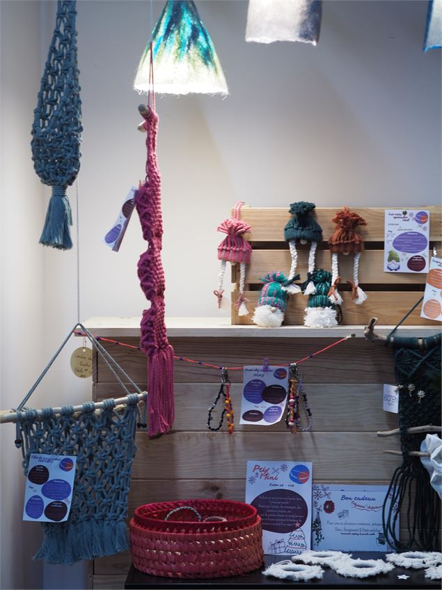 Créations en macramé par Odyssée Artisane - Edwige Dislaire