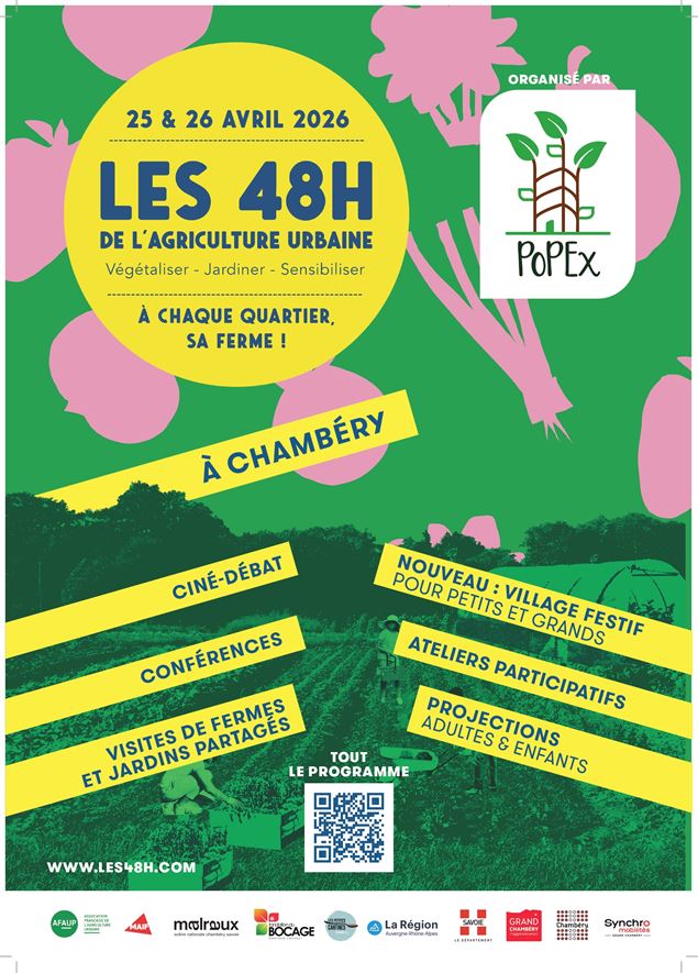 Les 48h de l’agriculture urbaine - 2eme édition_Chambéry - POPEX
